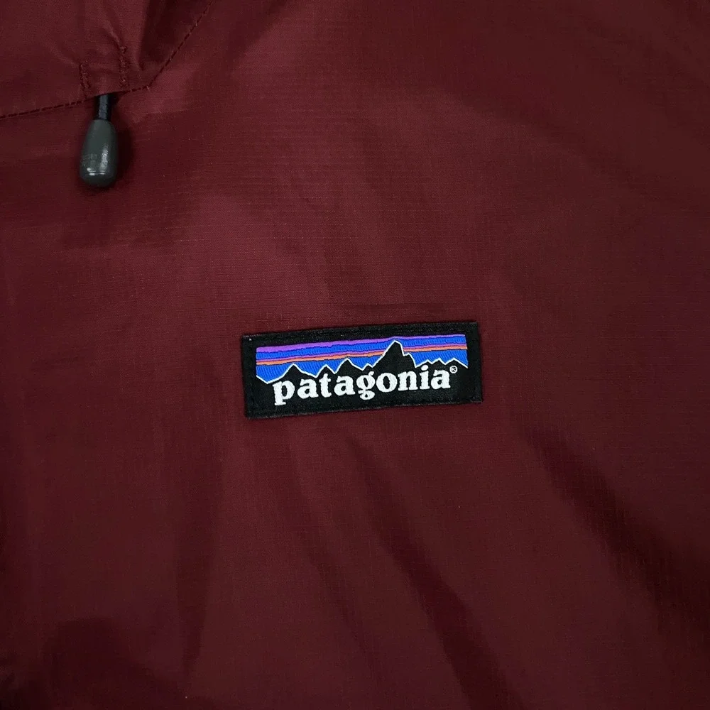 Patagonia Torrentshell Jacket Mens Medium Red Gold Rain Waterproof